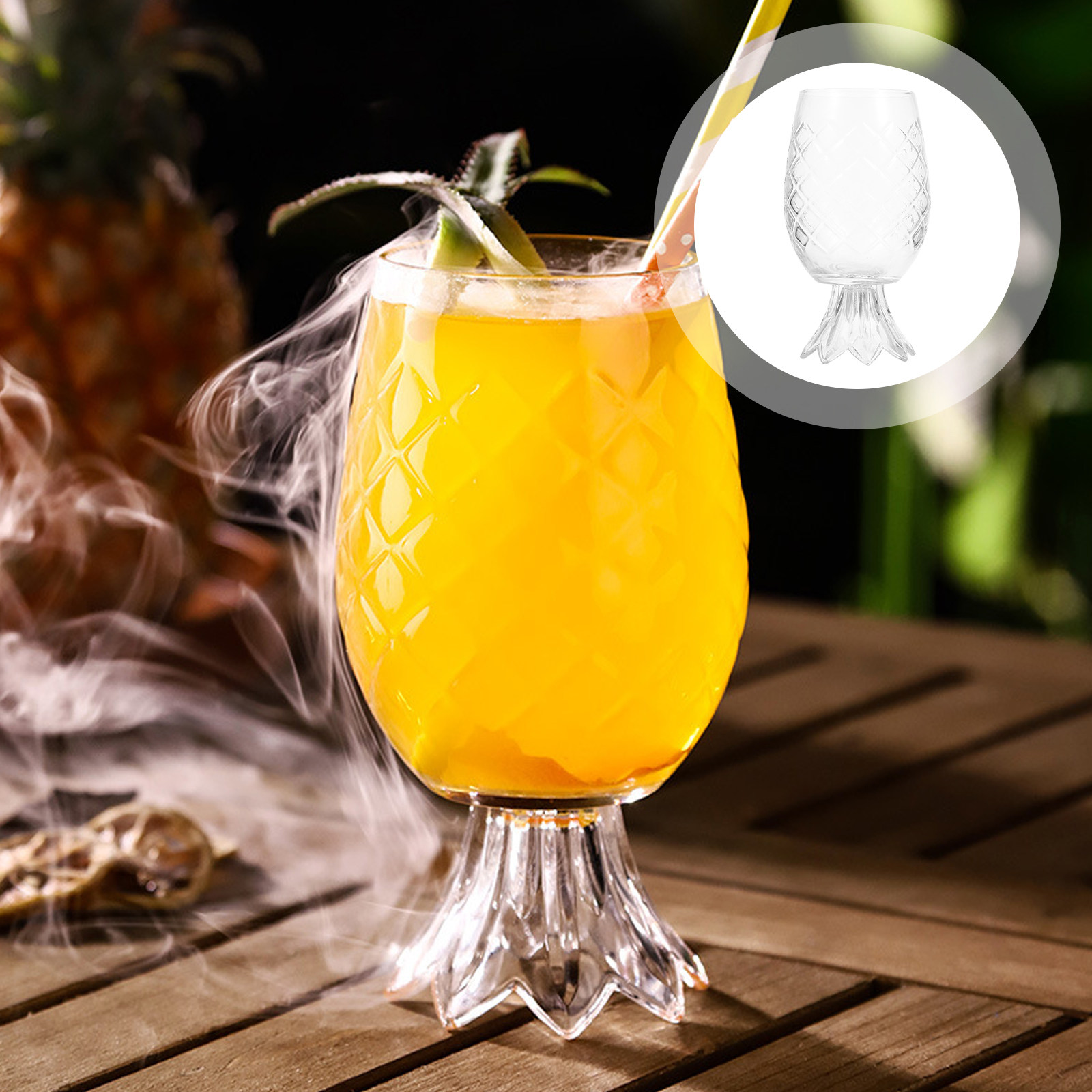 Premium Pineapple-Shaped Cockt - Home Bar Set recension och pris